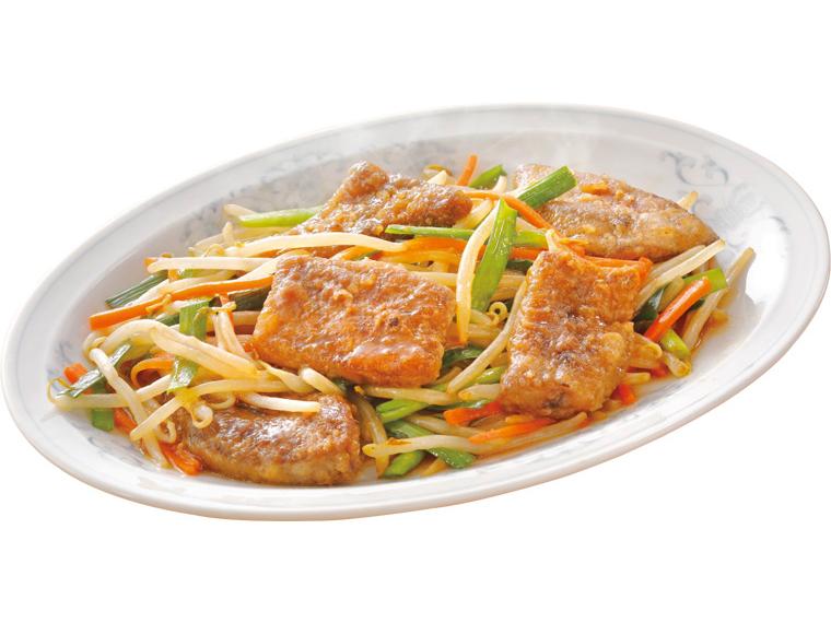 日高屋監修　ニラレバ炒めセット 160g(豚レバー唐揚げ110g、たれ50g)