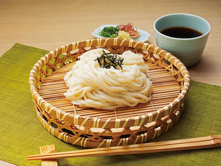 国産小麦の稲庭風生ざるうどん（つゆ付） 692g（めん110g×4、つゆ63g×4）