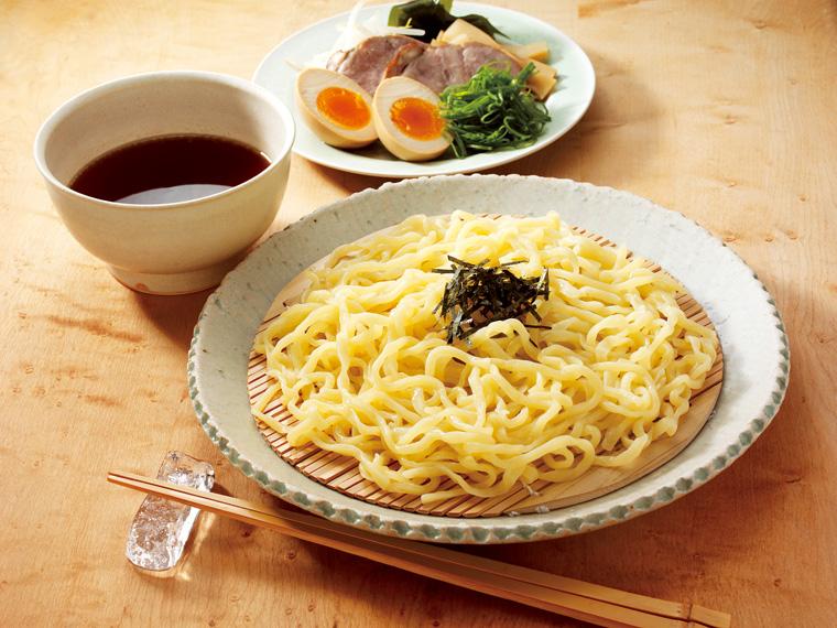 喜多方麺のざるラーメン 540g(めん120g×3、添付つゆ60g×3)