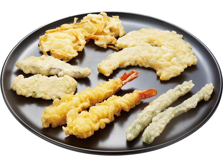 ５種天ぷら盛り合わせ　１８０ｇ　　　　