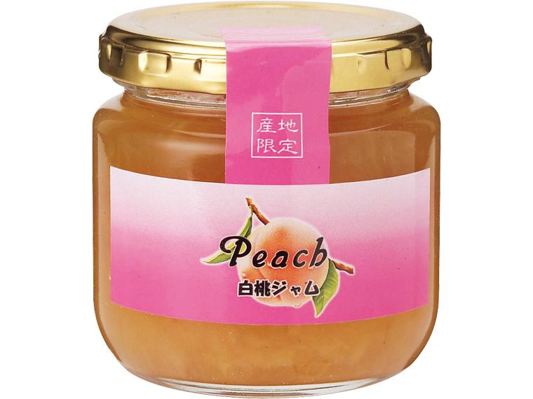 産地限定長野産白桃ジャム 180g