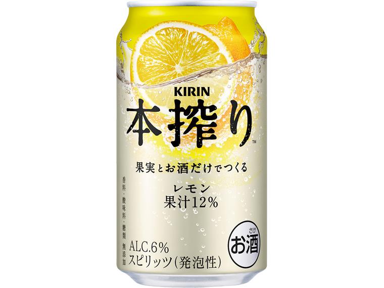 キリン本搾りチューハイ　レモン 350ml×24