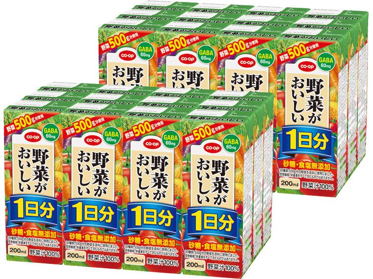 野菜がおいしい（１日分） 200ml×12×2