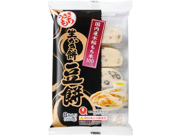 生かき餅　豆餅 200g(8枚)