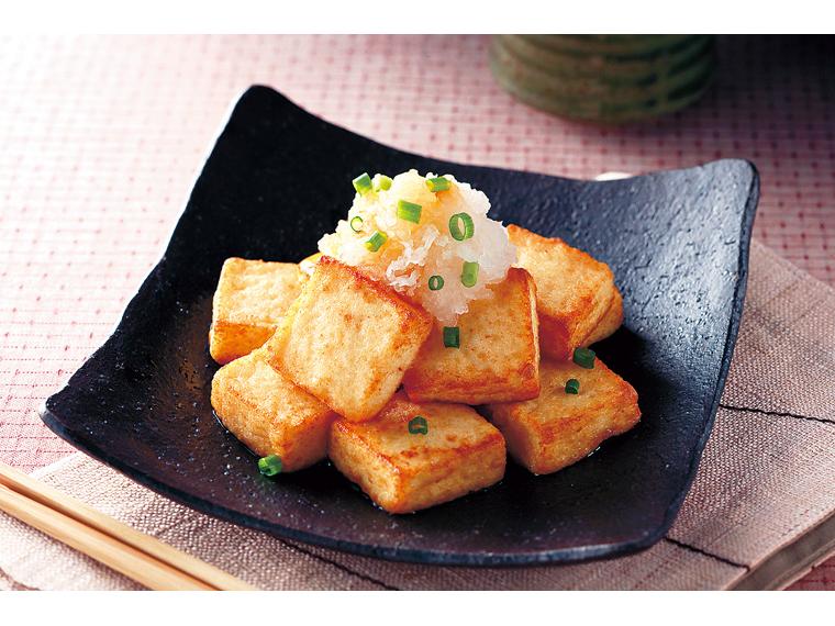 便利なクッキングミニ厚揚げ　スライス 280g（標準28個入）
