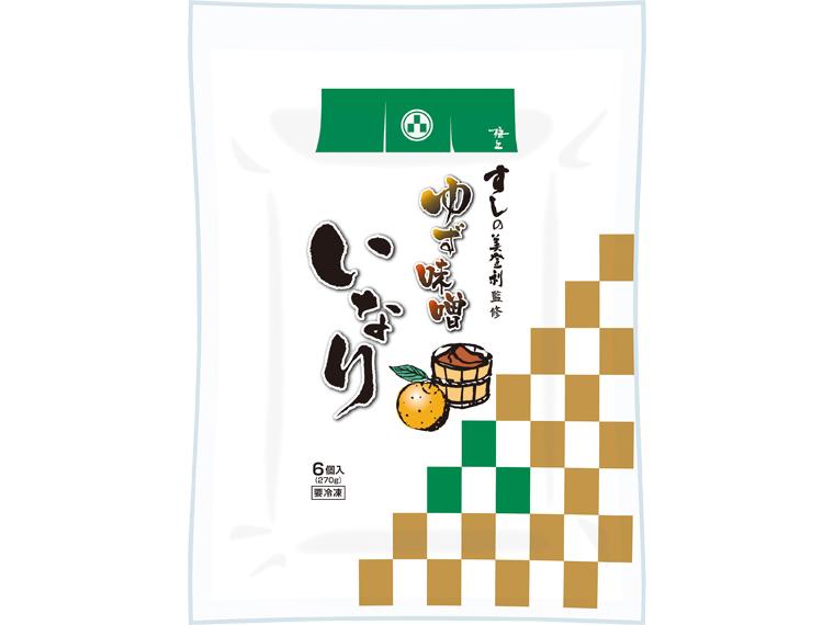 すしの美登利監修　ゆず味噌いなり 6個270g