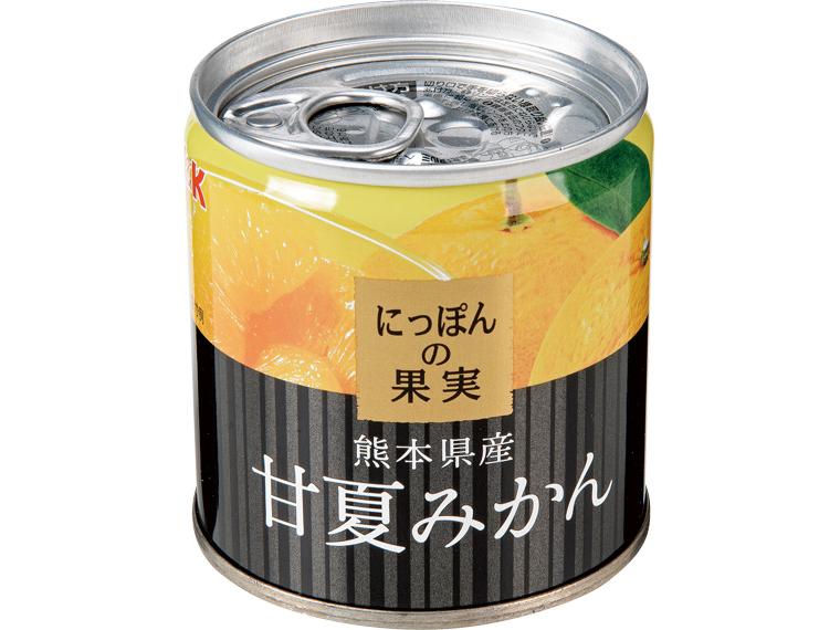 にっぽんの果実　熊本県産甘夏みかん缶 185g（固形量110g）