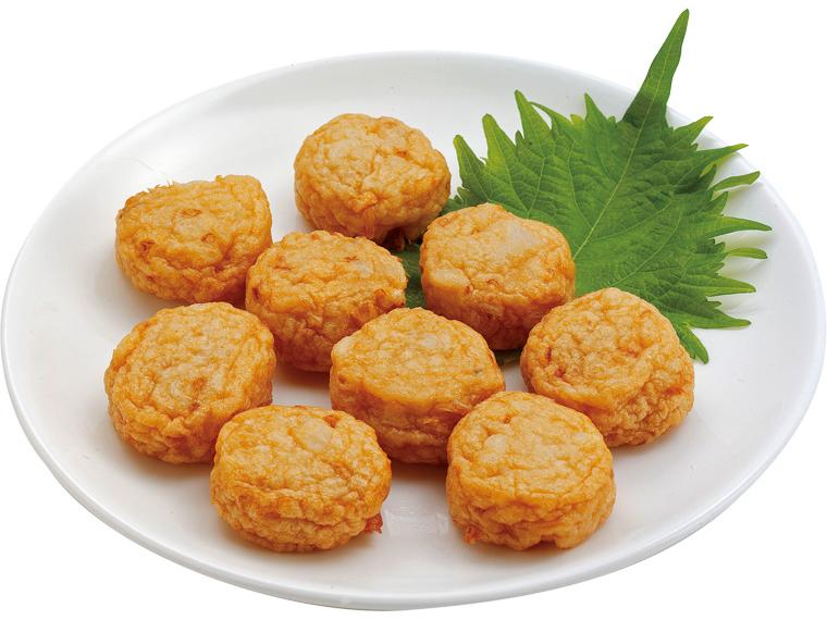 国産ホタテのひとくち揚げ 9個入（約90g）