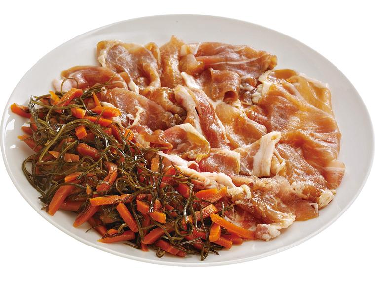 ≪数量限定496点（抽選）≫刻み昆布炒め（産直豚肉使用）　２０５ｇ 205g