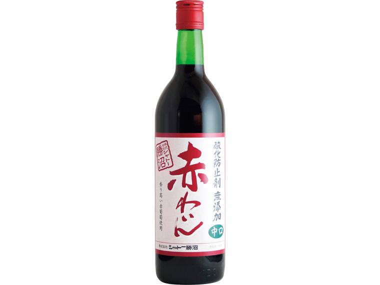 シャトー勝沼　酸化防止剤無添加赤わいん 720ml