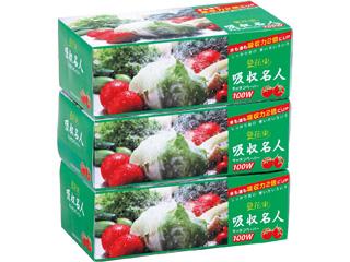 花束 吸収名人 キッチンペーパー 100W×3