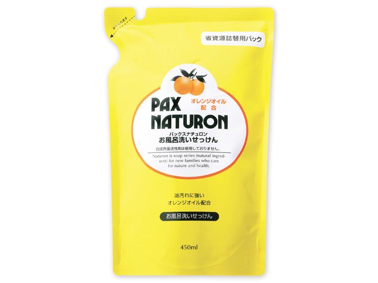 パックスナチュロン お風呂洗いせっけん 詰替用 450ml 