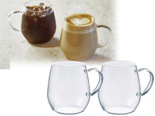 ハリオ ラウンドマグ  2個セット 