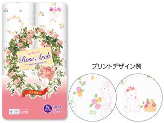 プリントロール 花束ローズアーチ 12Rダブル 