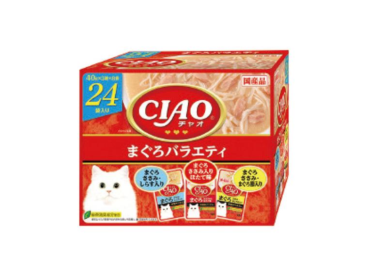 チャオパウチ まぐろバラエティ 40g×24袋 