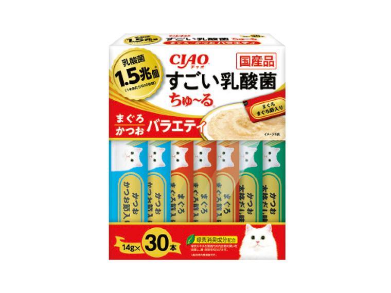 すごい乳酸菌ちゅ〜る １４g×３０本  まぐろ・かつおバラエティ