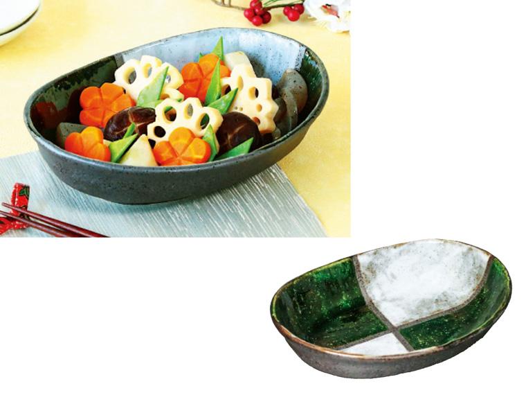 美濃焼 市松マルチ鉢  １個 