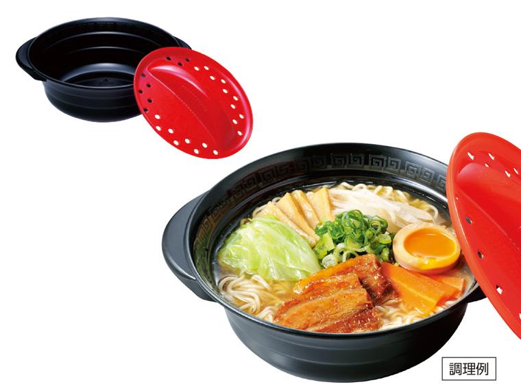 レンジでらくチン野菜ラーメン 