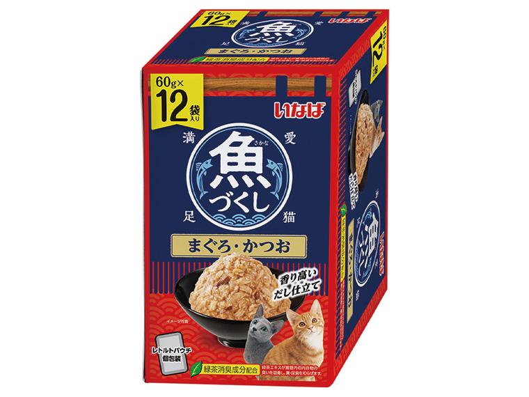 魚づくし 60g×12袋  まぐろ・かつお