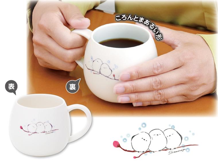 シマエナガの  マグカップ 1個