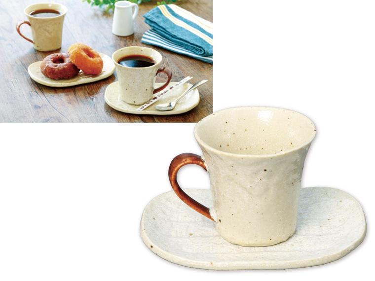 BARISTAカフェ碗皿  2客組 