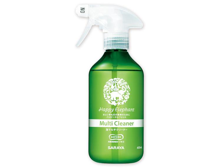 ハッピーエレファント 泡マルチクリーナー  本体 400ml 