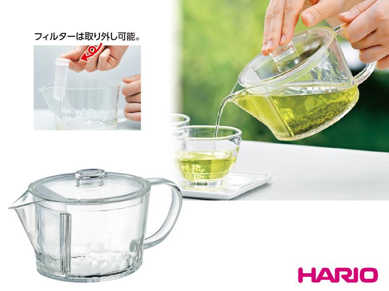ハリオ フィルターイン急須 晶  