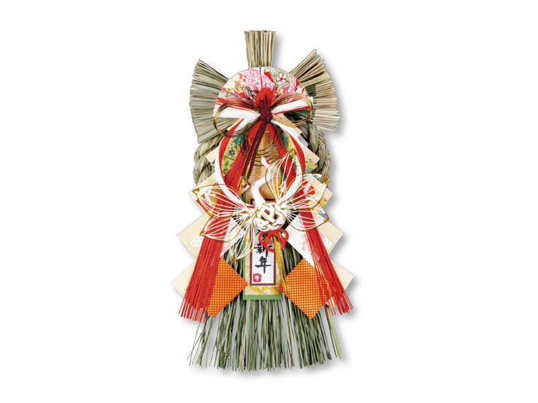 迎春玄関飾り　鶴栄華飾り（１２－４）　