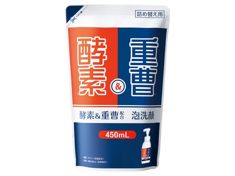 酵素＆重曹配合泡洗顔  詰め替え用450ml