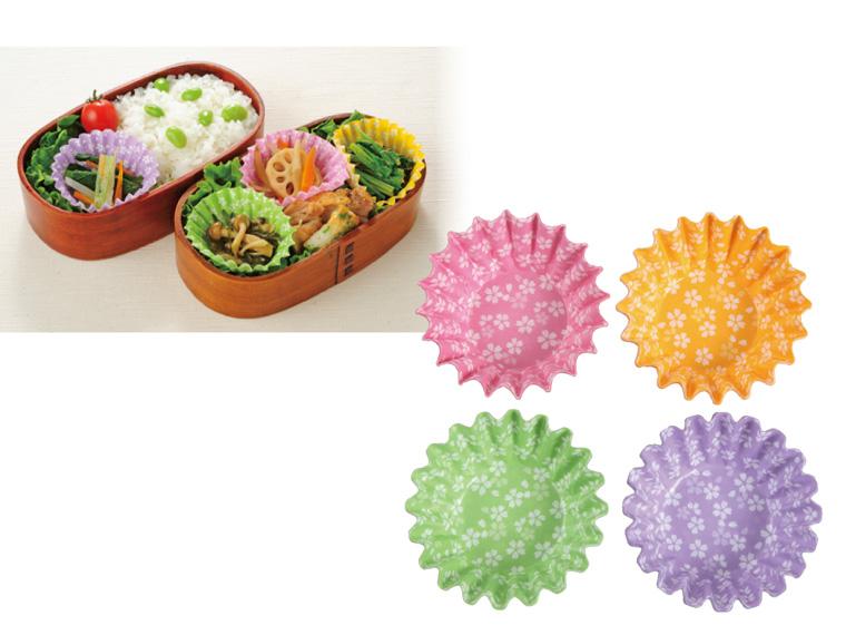 カラフルカップ厚手8号 72枚2個セット 和風柄 