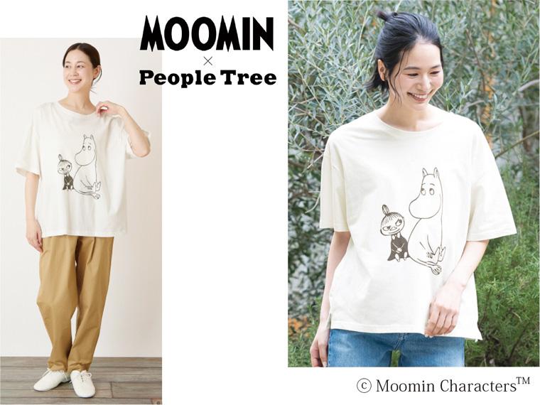 [数量限定40個（抽選）]ムーミンＴシャツ　ホワイト ホワイト M 