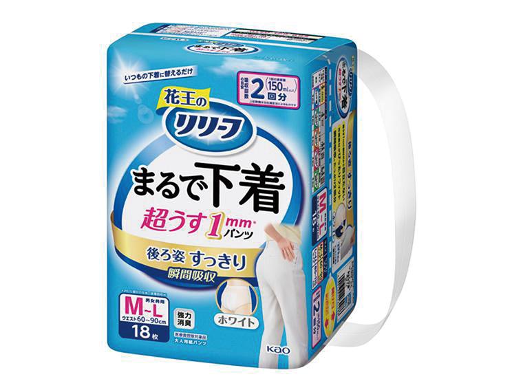 リリーフ パンツタイプ まるで下着  M 18枚