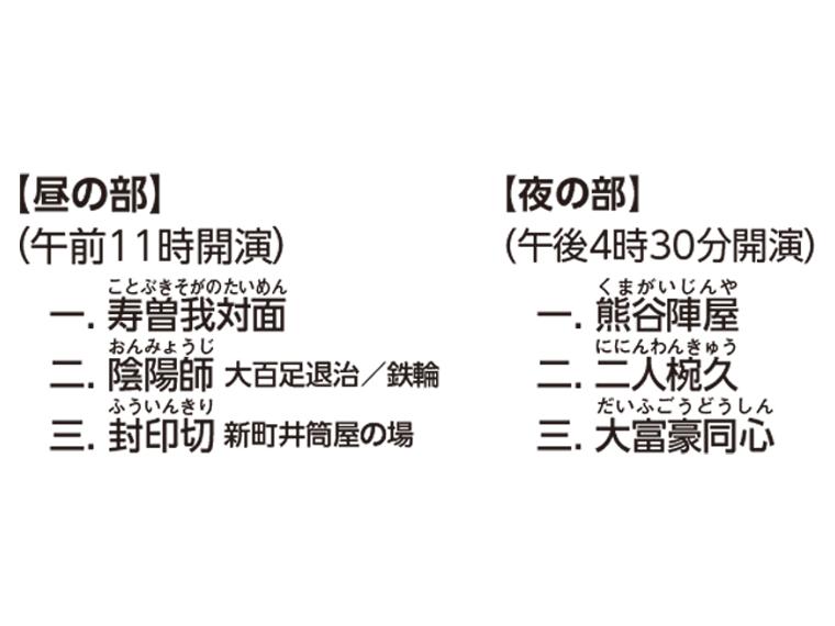 【抽】松竹創業百三十周年 壽 初春大歌舞伎